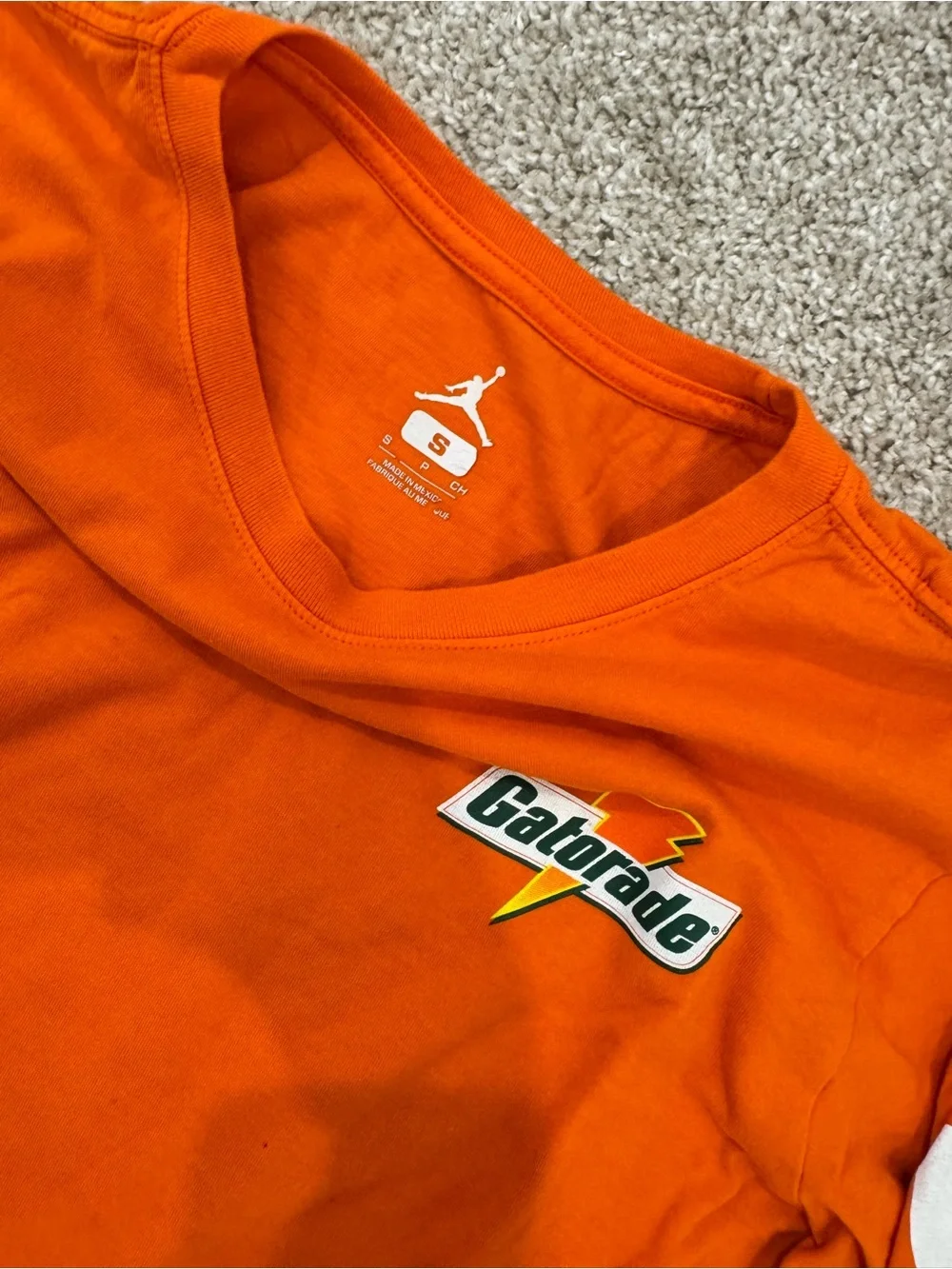 Jordan bright orange